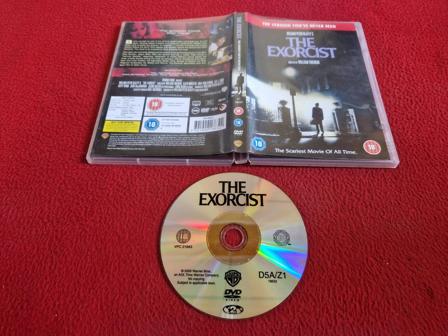 THE EXORCIST DVD