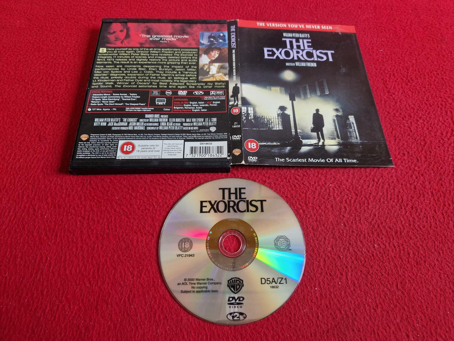 THE EXORCIST [ SNAPCASE ] DVD