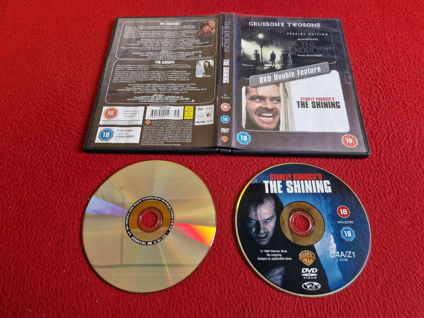 THE EXORCIST / THE SHINING DVD
