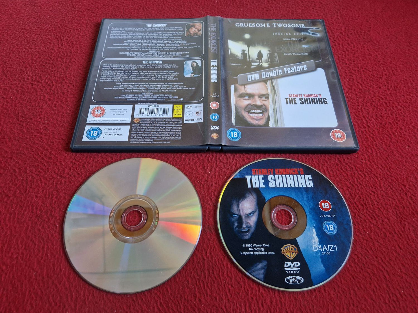 THE EXORCIST / THE SHINING DVD