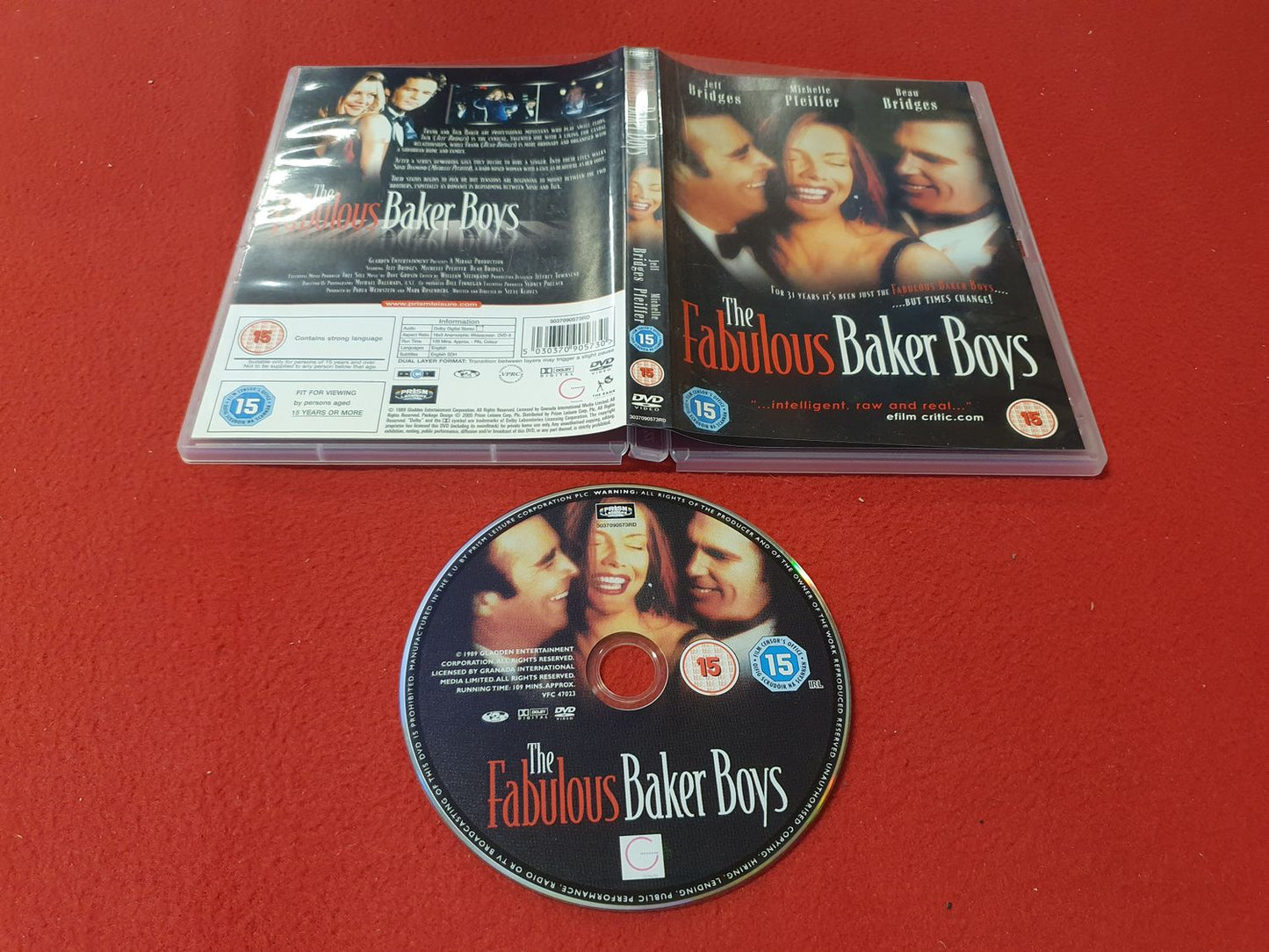 THE FABULOUS BAKER BOYS till DVD