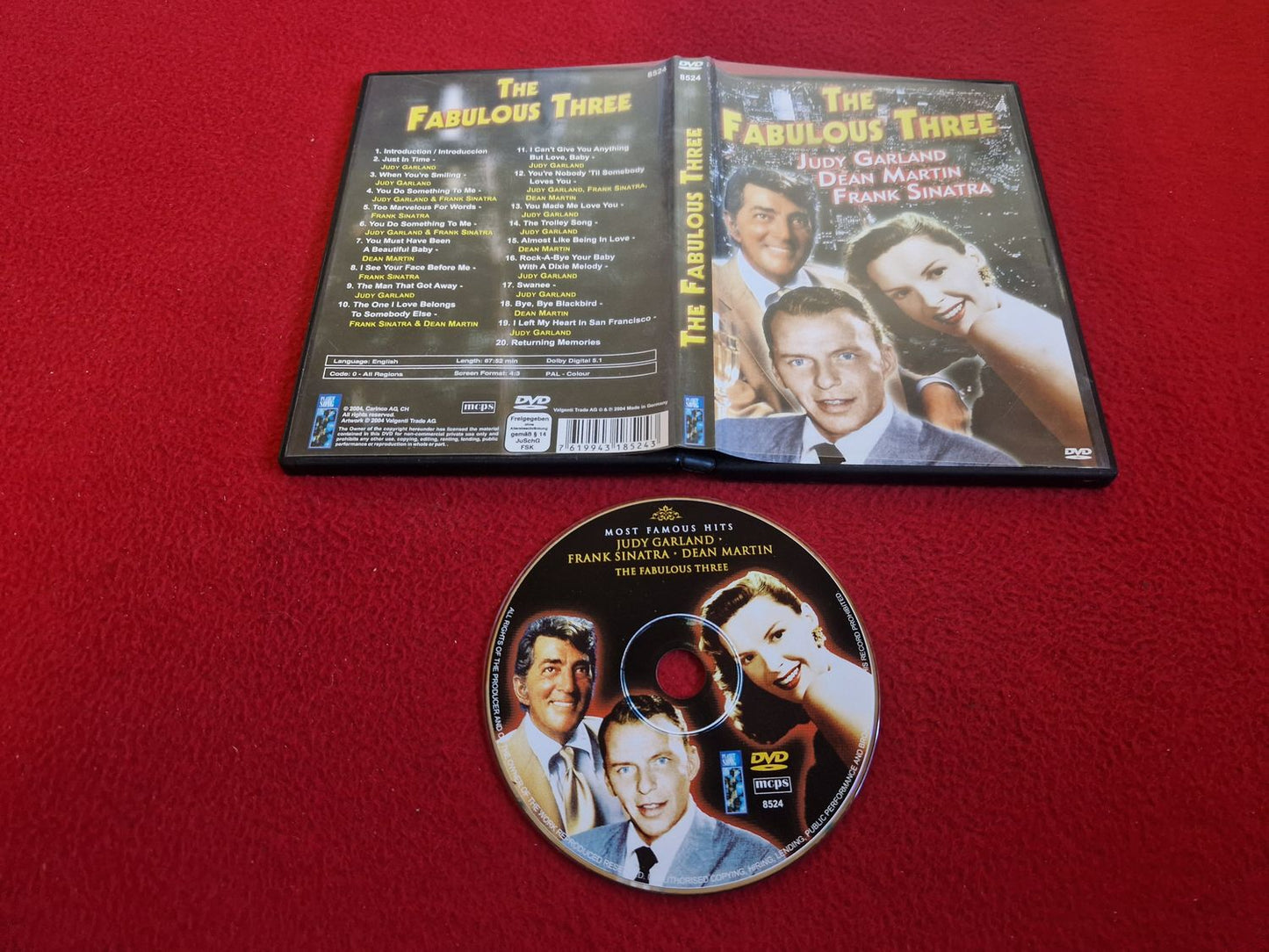 THE FABULOUS THREE DVD