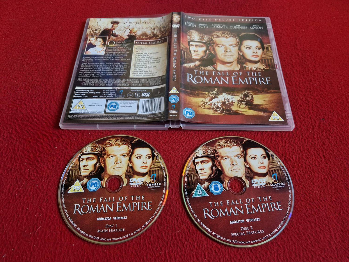 THE FALL OF THE ROMAN EMPIRE DVD