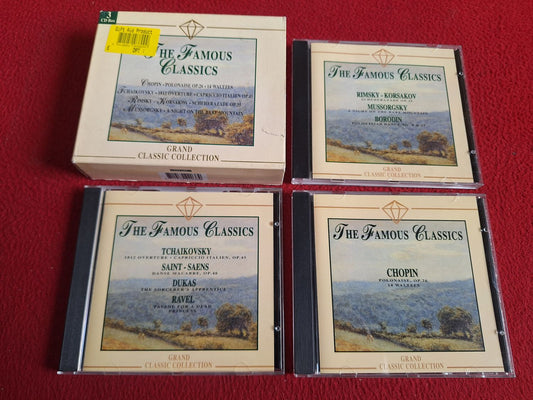 THE FAMOUS CLASSICS - RIMSKY-KORSAKOV / MUSSORGSKY / BORODIN CD BOX
