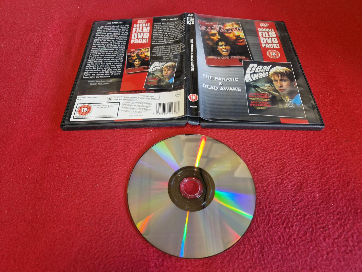 THE FANATIC / DEAD AWAKE till DVD