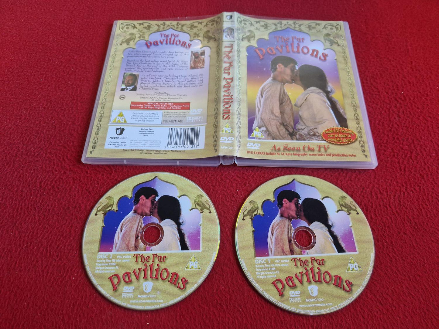 THE FAR PAVILIONS DVD
