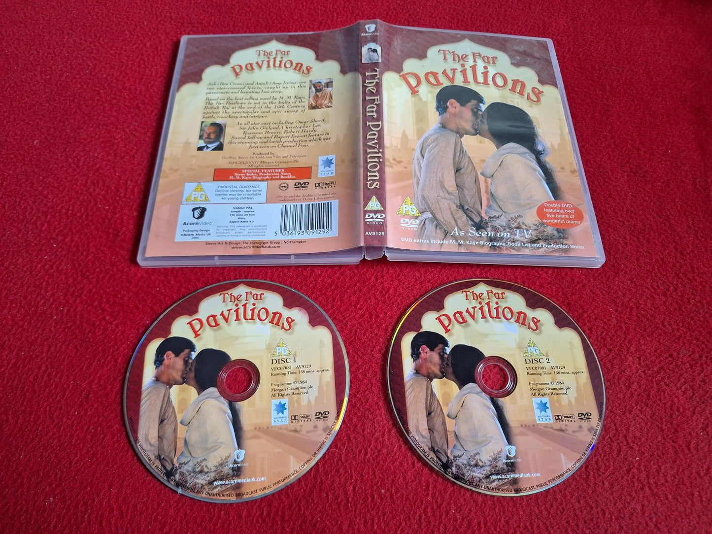THE FAR PAVILIONS DVD
