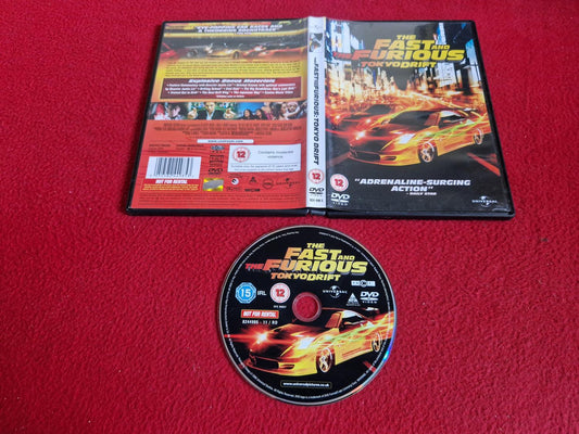 THE FAST AND THE FURIOUS TOKYO DRIFT DVD