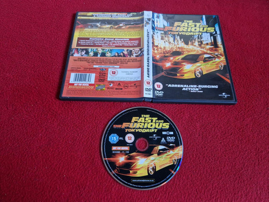 THE FAST AND THE FURIOUS TOKYO DRIFT DVD