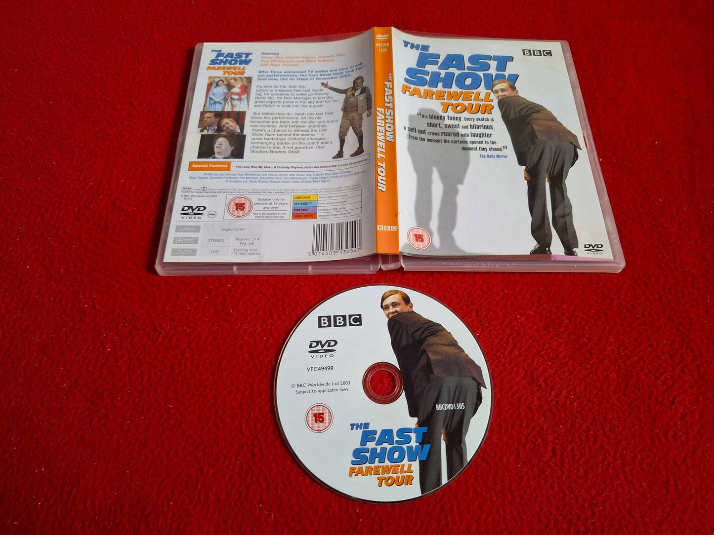 THE FAST SHOW FAREWELL TOUR DVD