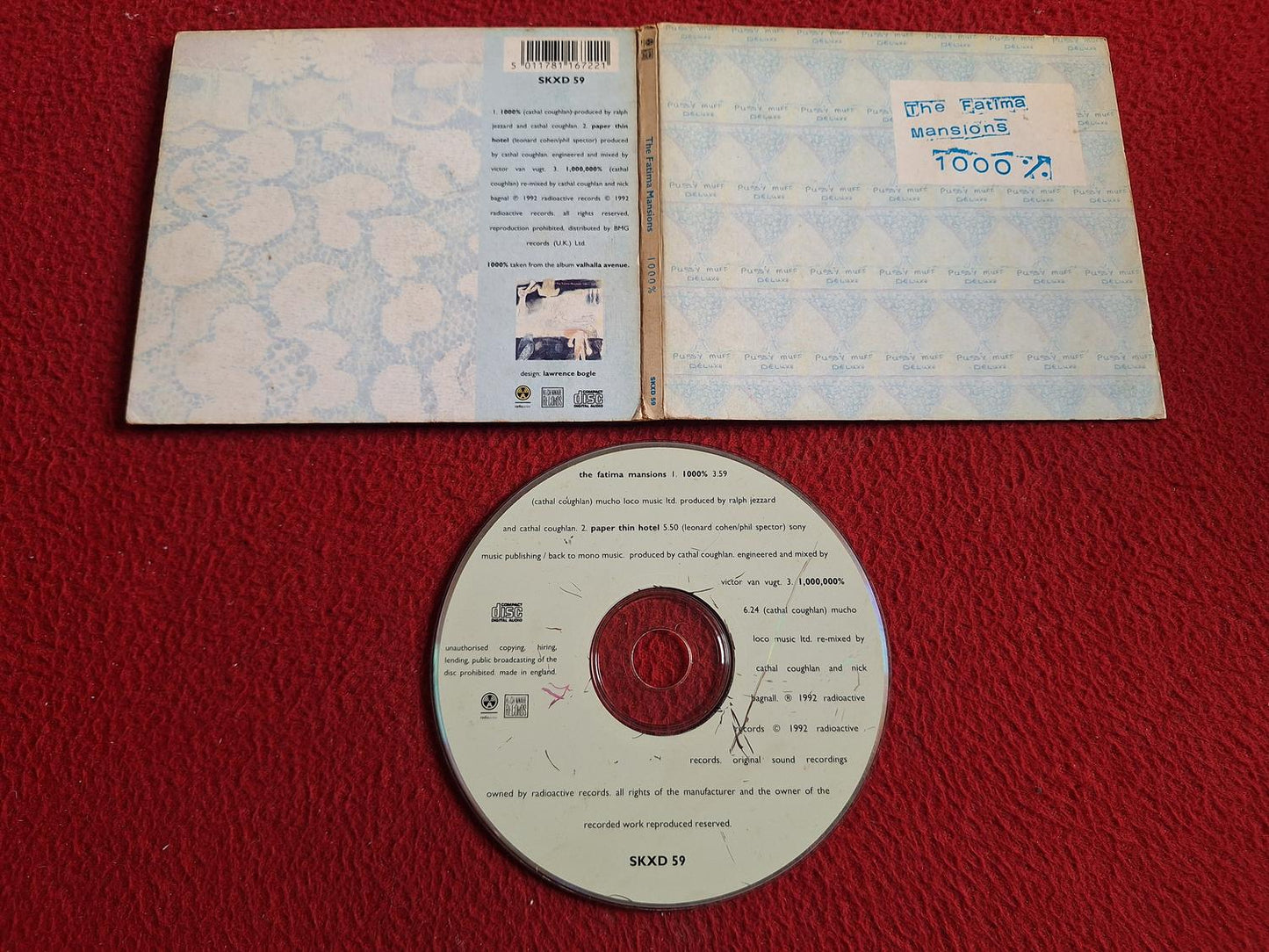 THE FATIMA MANSIONS 1000% CD
