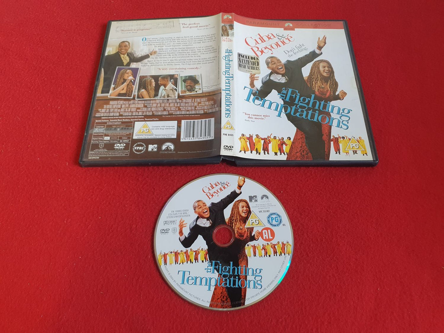 THE FIGHTING TEMPTATIONS till DVD