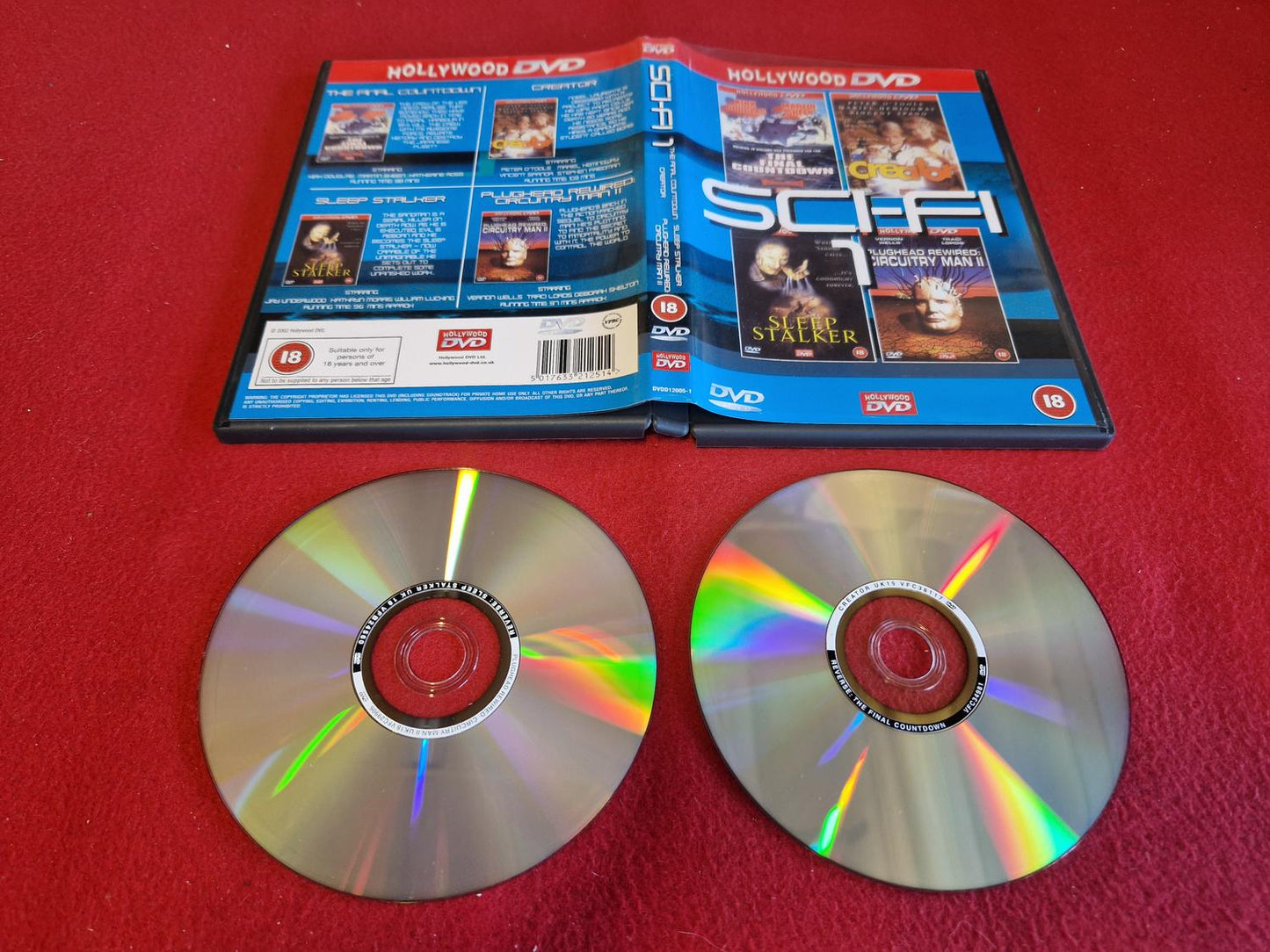 THE FINAL COUNTDOWN / CREATOR / SLEEP STALKER / PLUGHEAD REWIRED till DVD