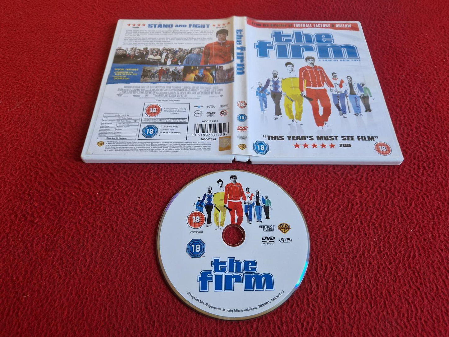 THE FIRM DVD