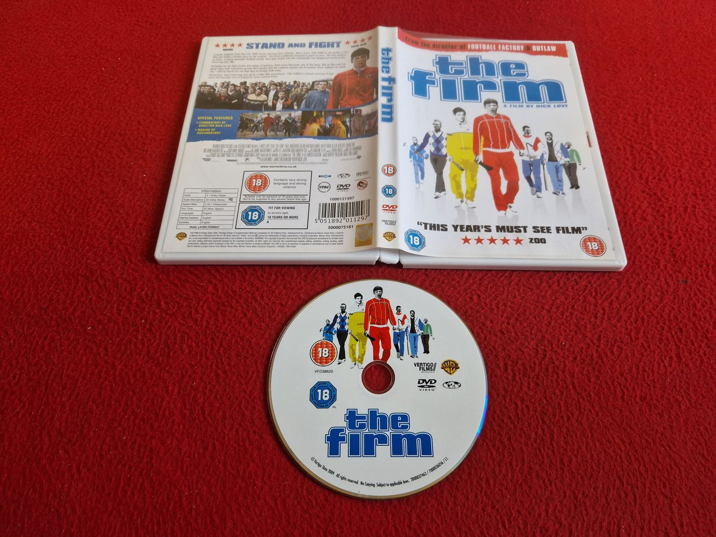 THE FIRM DVD