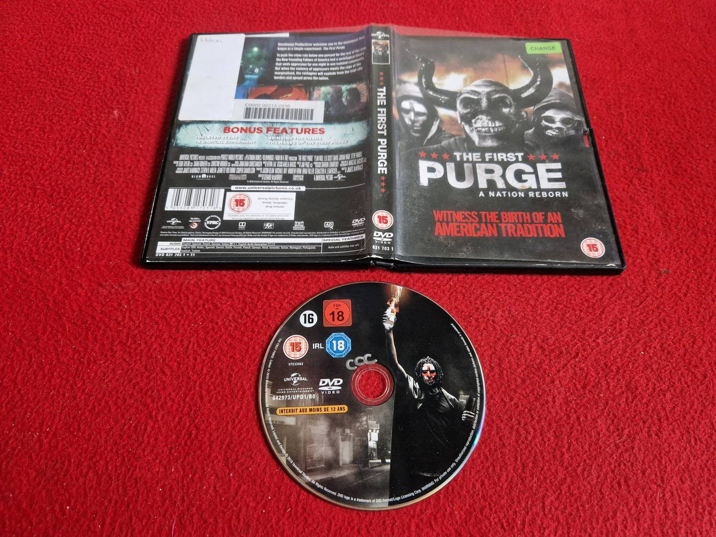 THE FIRST PURGE DVD