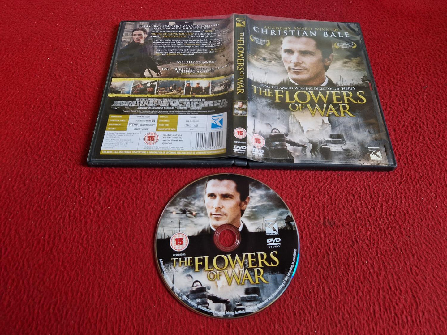THE FLOWERS OF WAR DVD