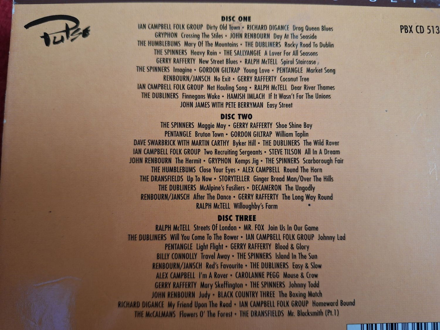 THE FOLK BOX CD