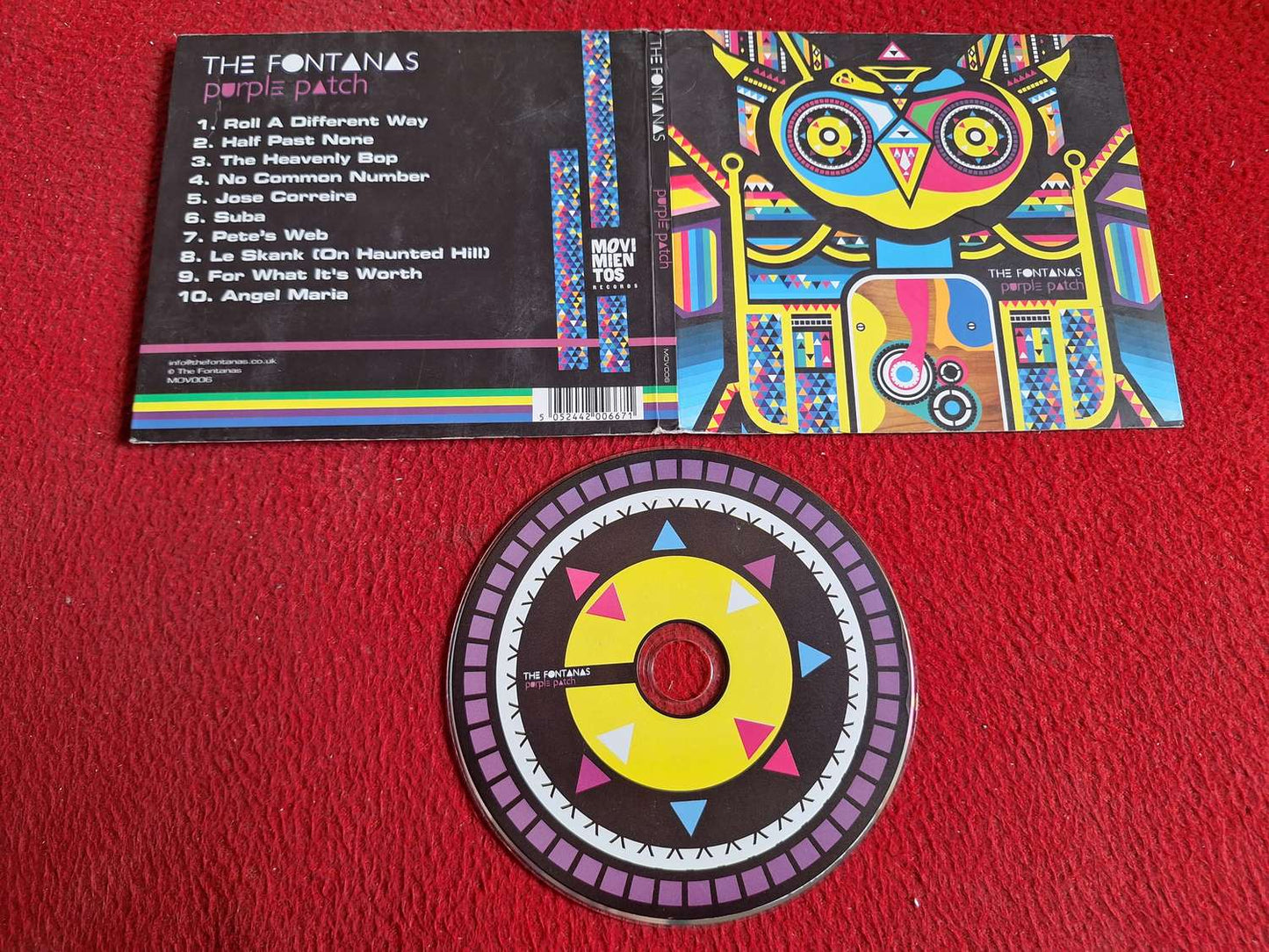 THE FONTANAS PURPLE PATCH CD