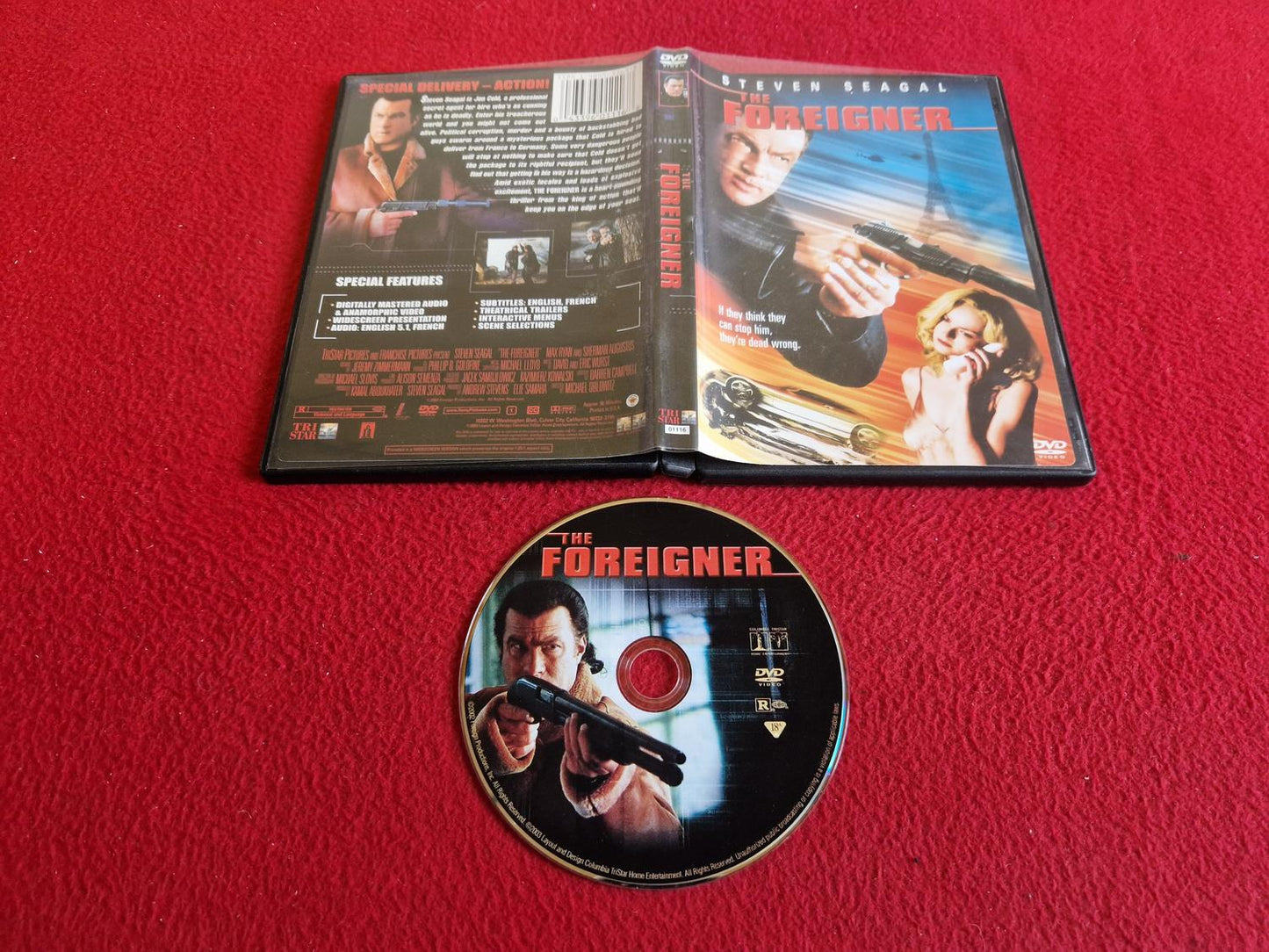 THE FOREIGNER DVD