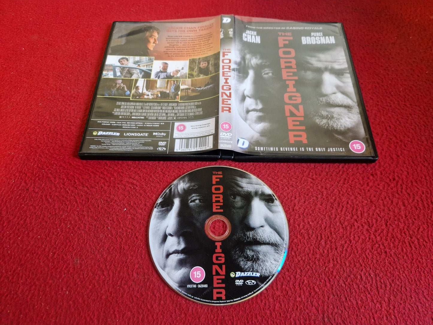 THE FOREIGNER DVD