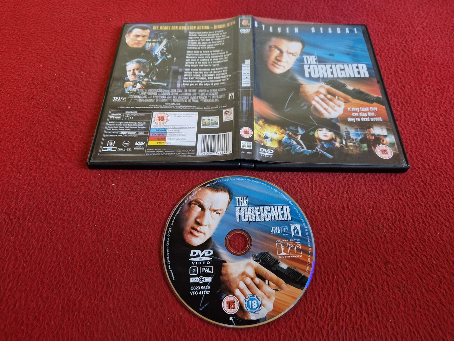 THE FOREIGNER DVD