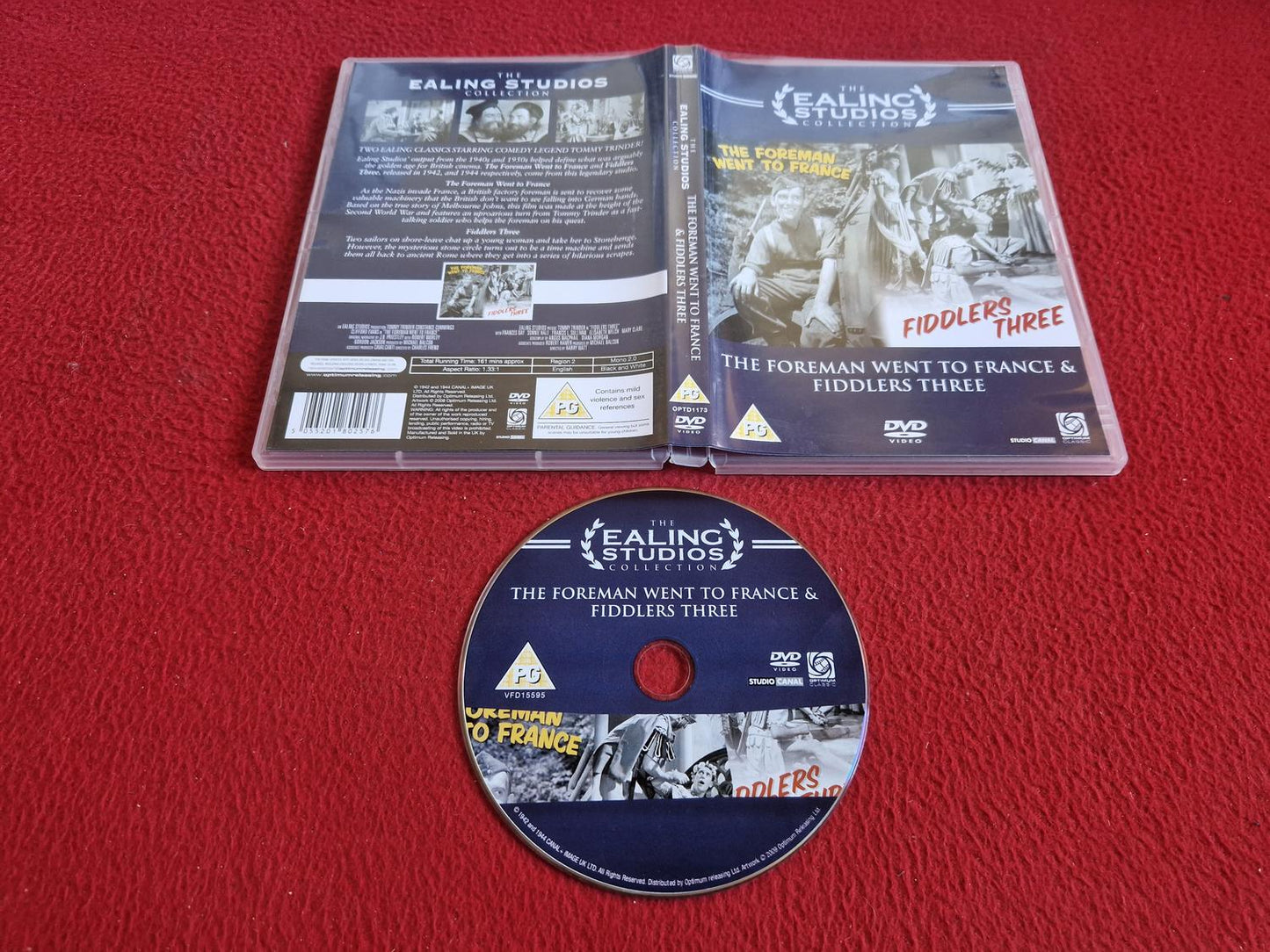 THE FOREMAN WENT TO FRANCE / FIDDLERS THREE DVD