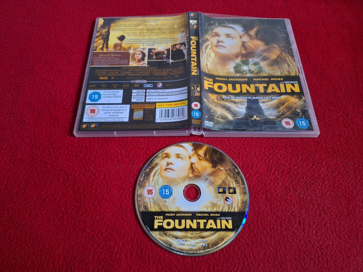 THE FOUNTAIN DVD