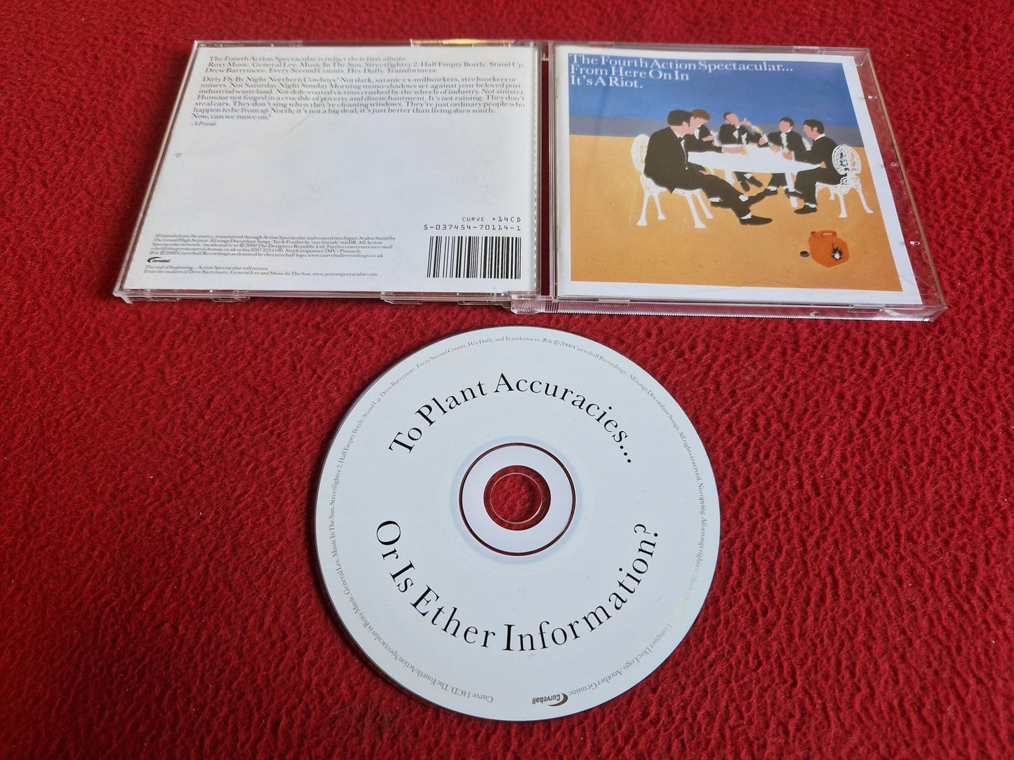 THE FOURTH ACTION SPECTACULAR FROM HERE ON IN IT'S A RIOT CD