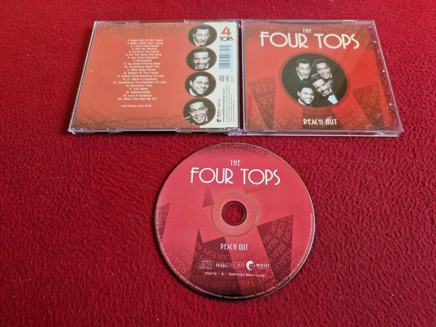 THE FOUR TOPS REACH OUT CD