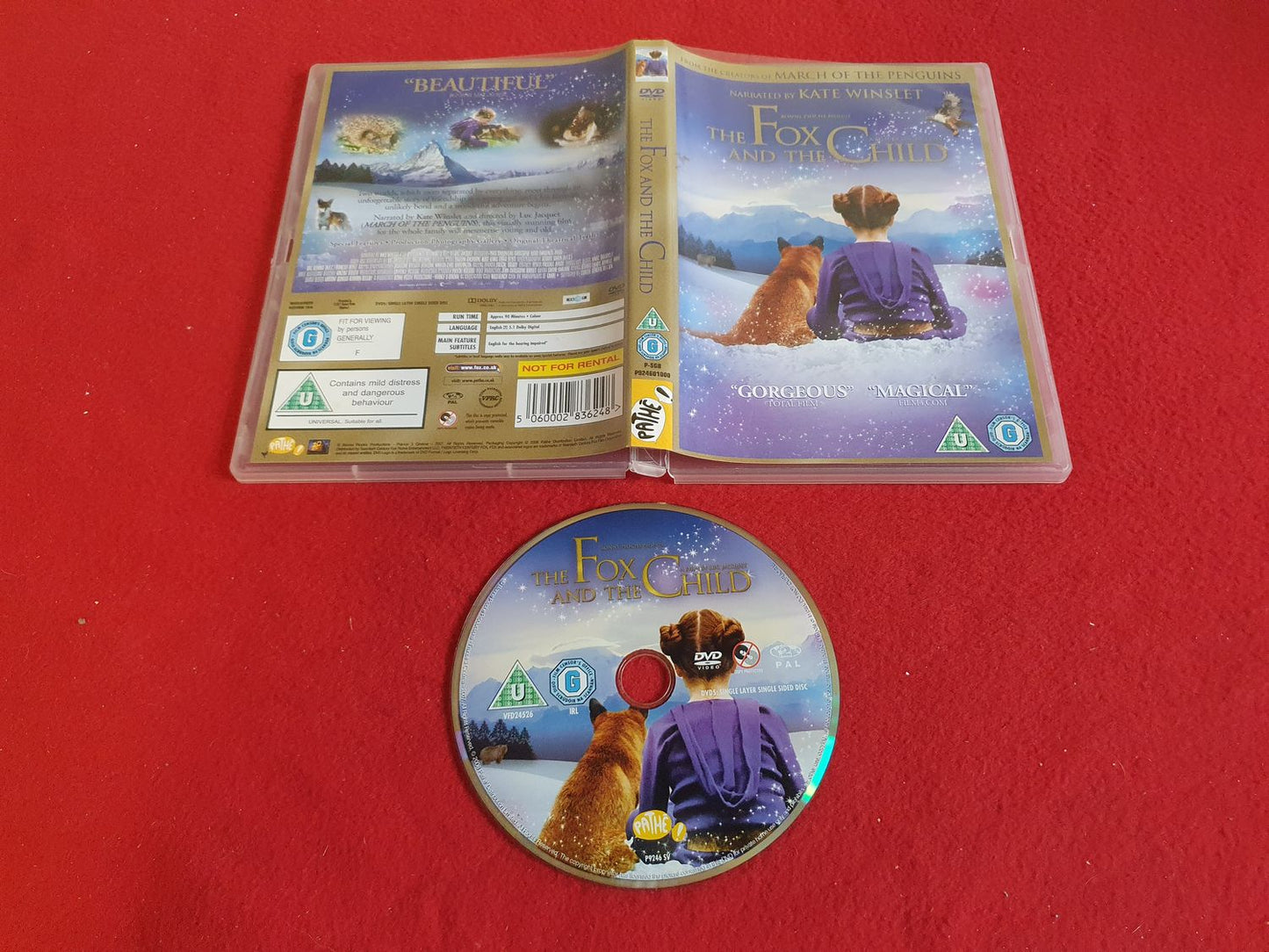 THE FOX AND THE CHILD till DVD