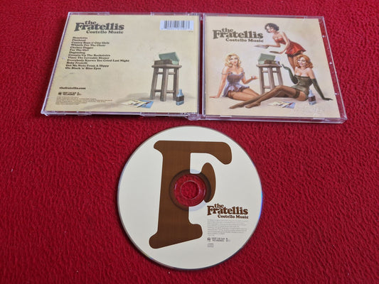 THE FRATELLIS COSTELLO MUSIC CD