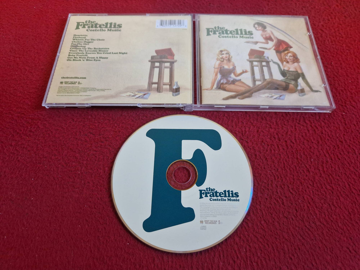 THE FRATELLIS COSTELLO MUSIC CD