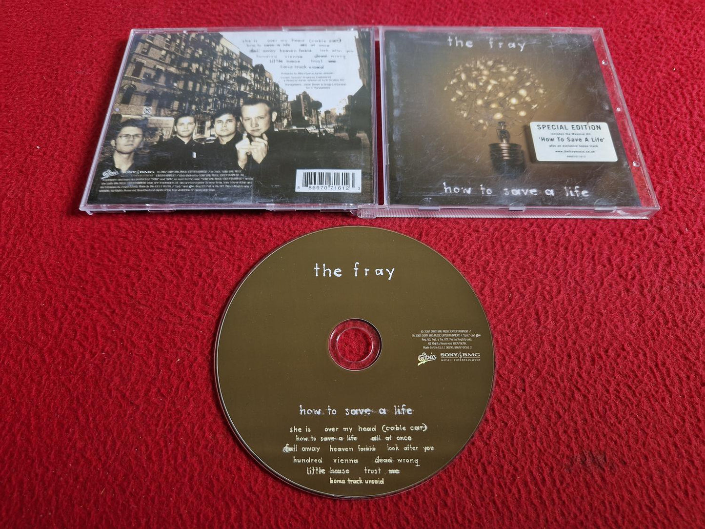 THE FRAY HOW TO SAVE A LIFE CD