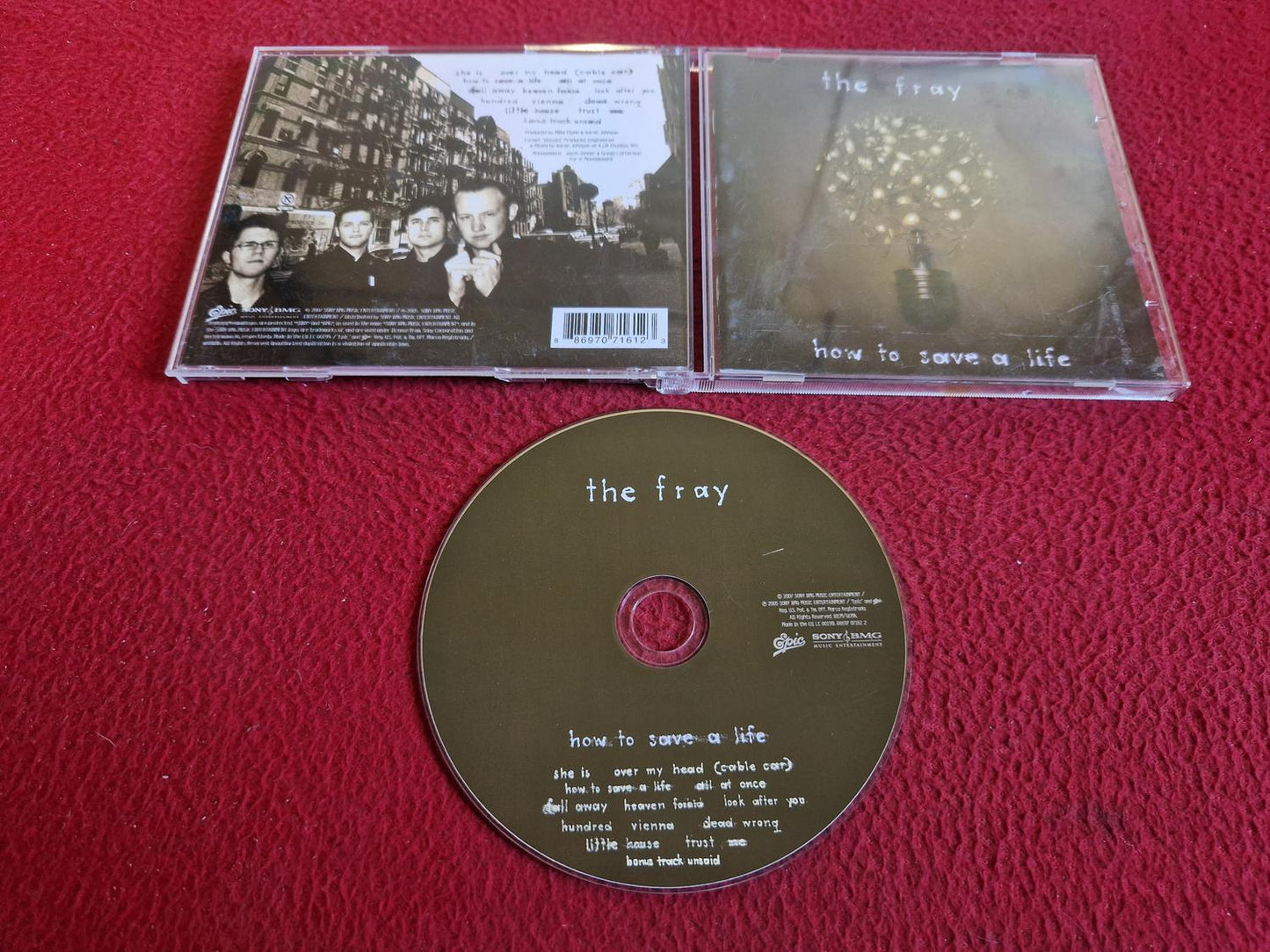 THE FRAY HOW TO SAVE A LIFE CD