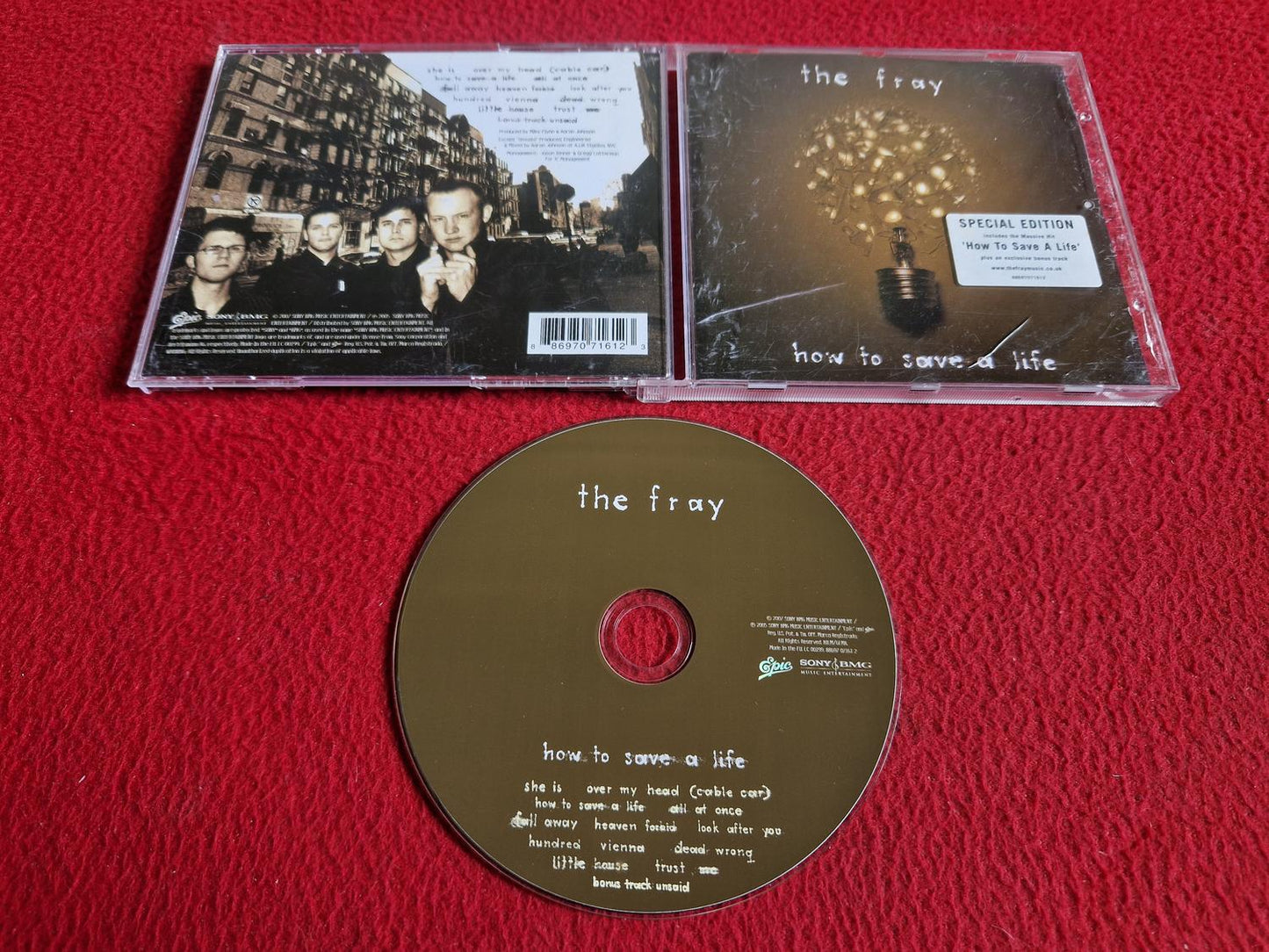 THE FRAY HOW TO SAVE A LIFE CD