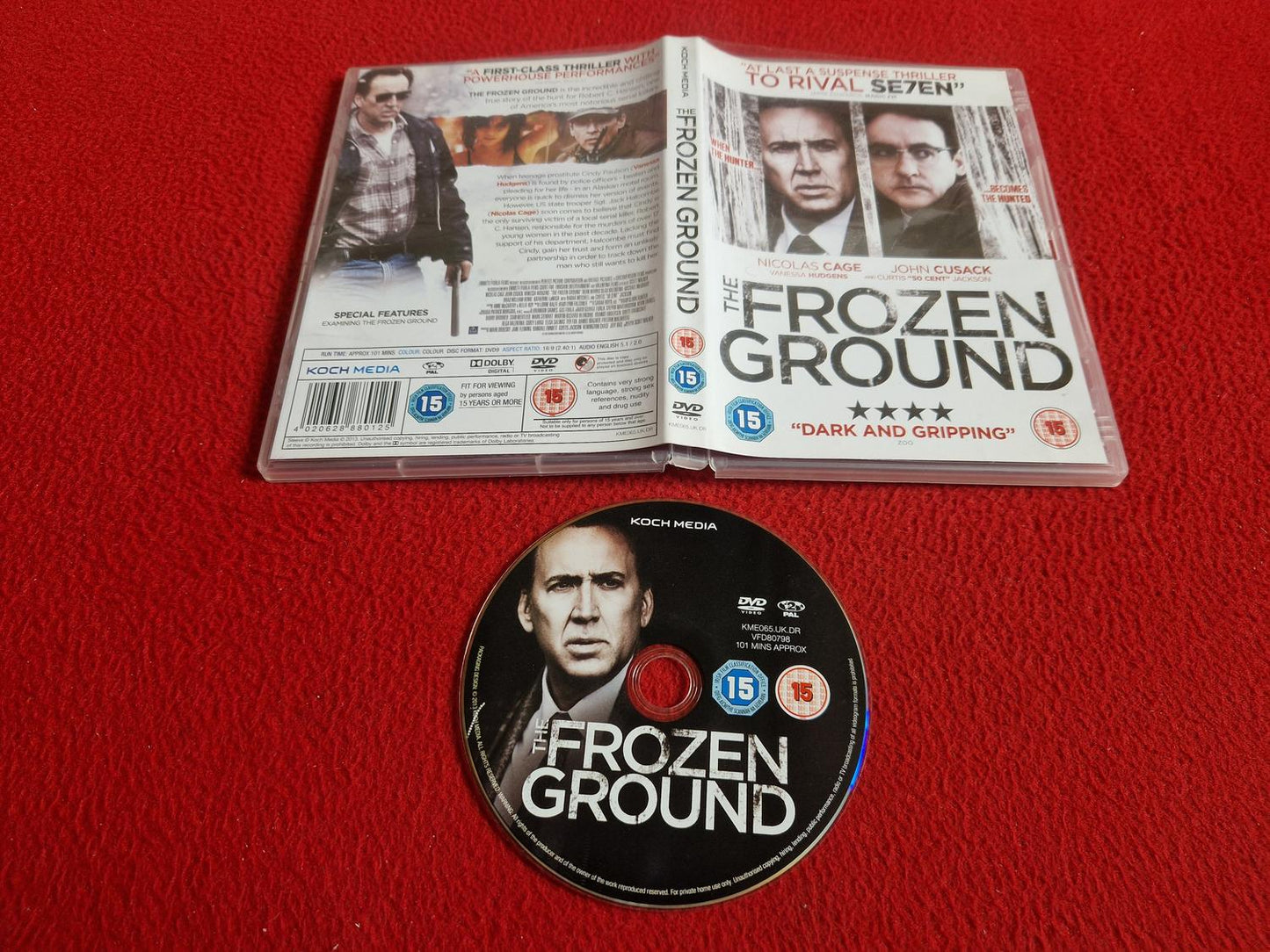THE FROZEN GROUND DVD