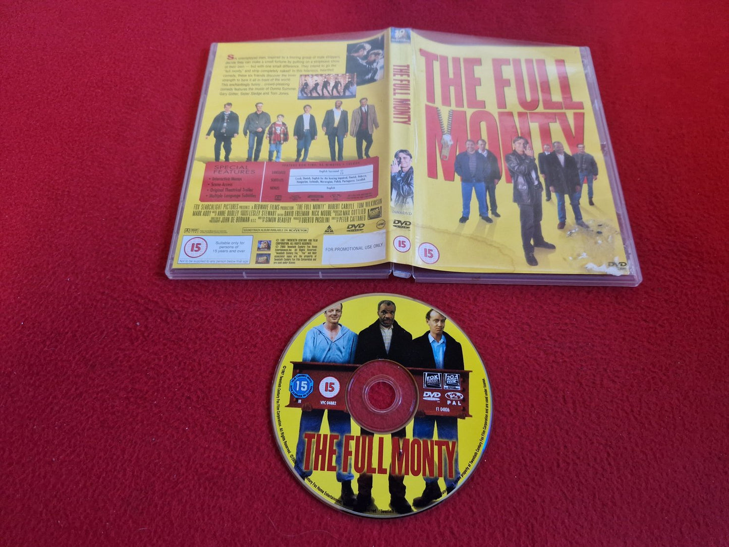 THE FULL MONTY DVD