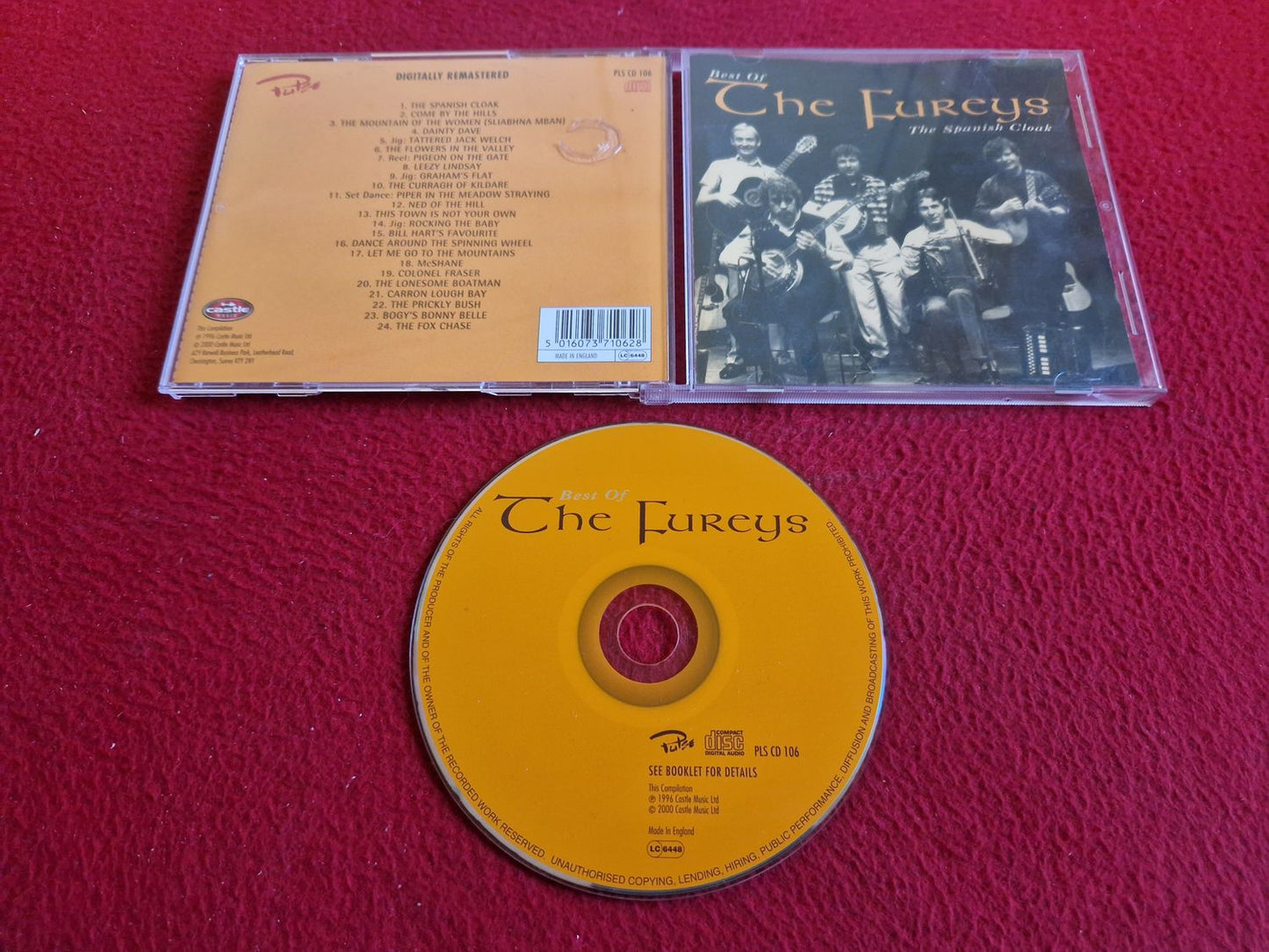 THE FUREYS BEST OF THE FUREYS THE SPANISH CLOAK CD