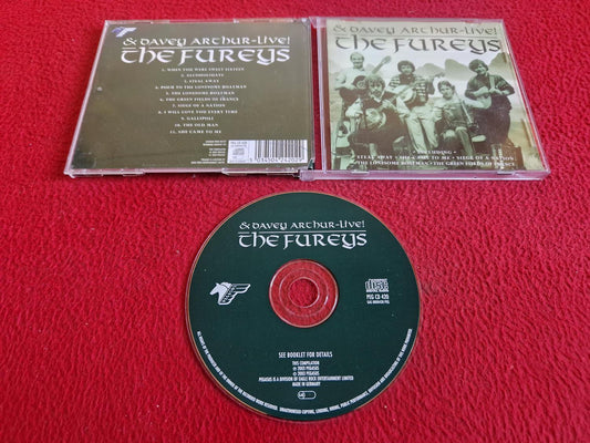 THE FUREYS & DAVEY ARTHUR LIVE CD