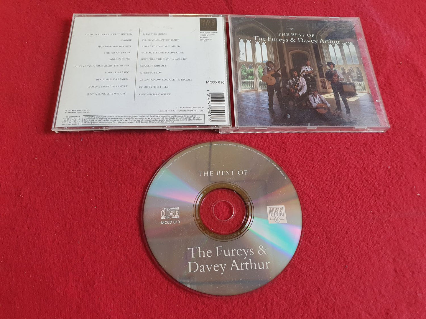 THE FUREYS & DAVEY ARTHUR THE BEST OF till CD