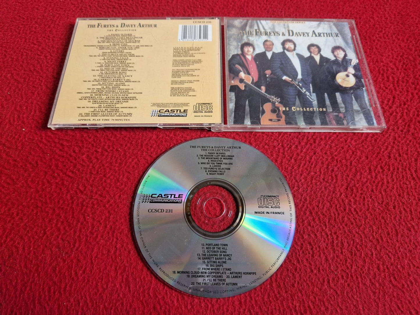 THE FUREYS & DAVEY ARTHUR THE COLLECTION CD