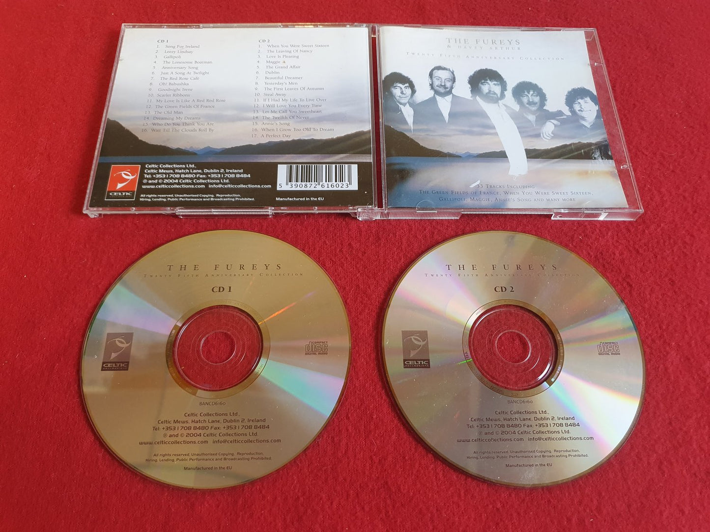 THE FUREYS & DAVEY ARTHUR TWENTY FIFTH ANNIVERSARY COLLECTION till CD