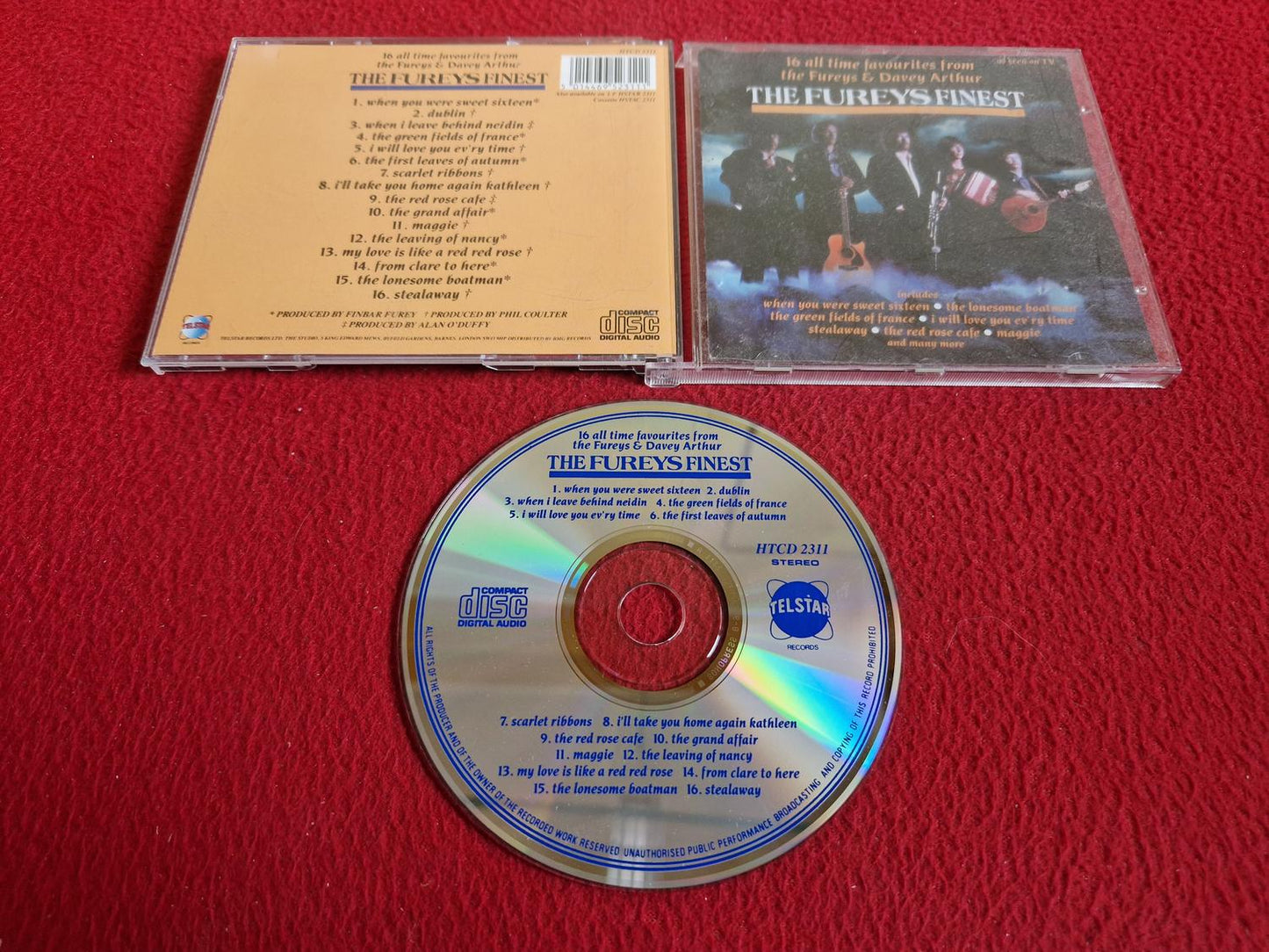 THE FUREYS FINEST CD