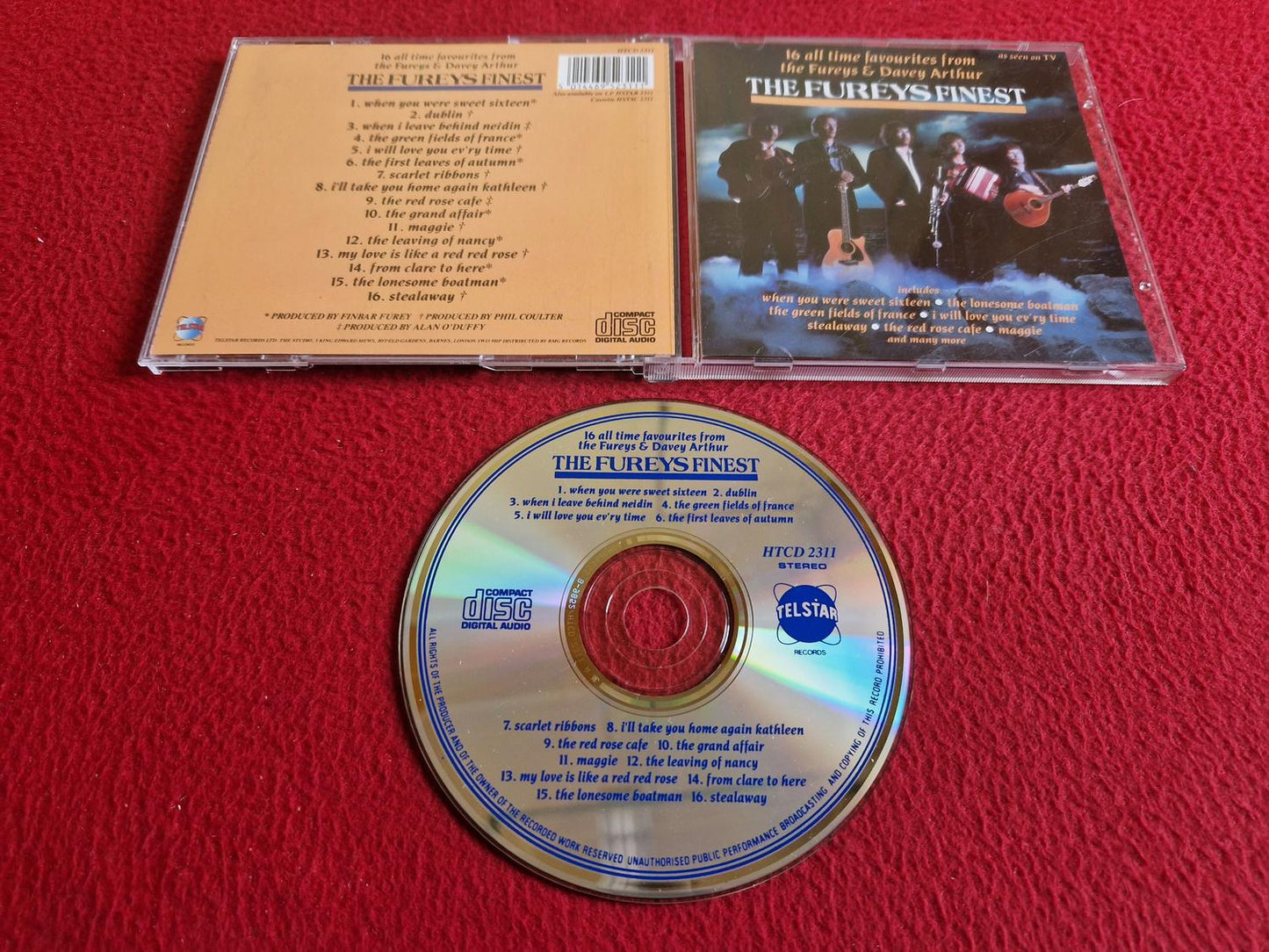 THE FUREYS FINEST CD