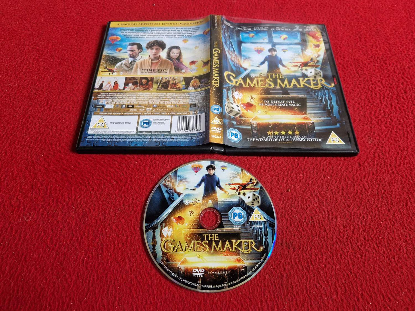 THE GAMES MAKER DVD