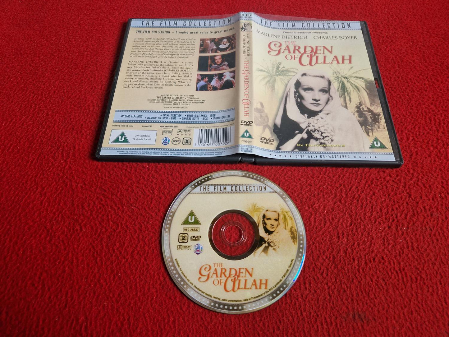 THE GARDEN OF ALLAH DVD