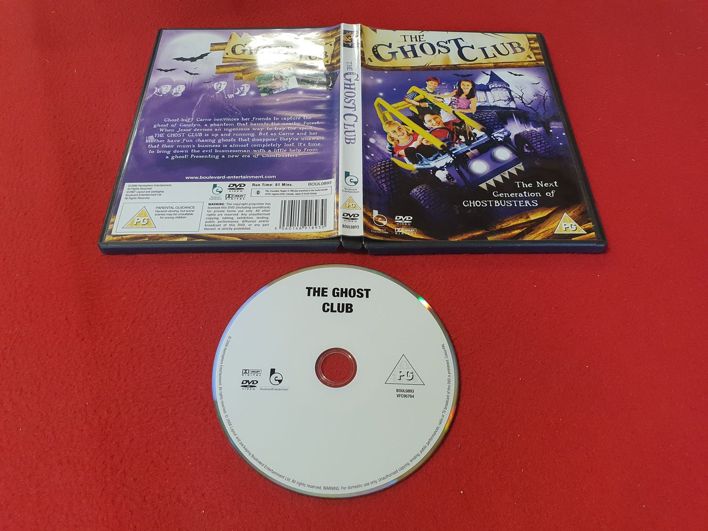 THE GHOST CLUB till DVD