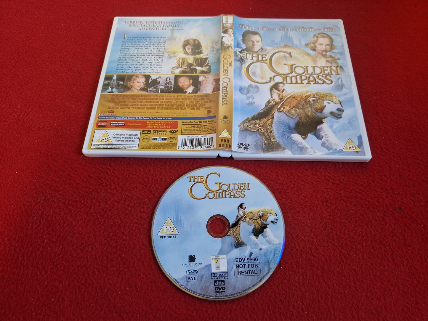 THE GOLDEN COMPASS DVD