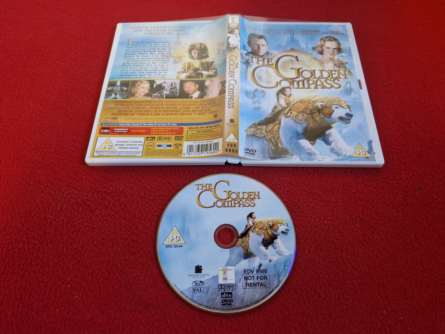THE GOLDEN COMPASS DVD